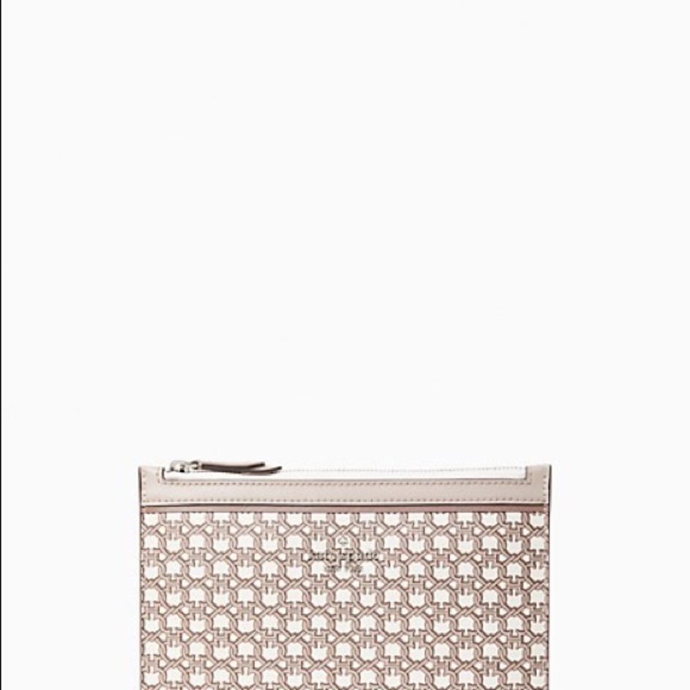 Kate Spade link medium zip pouch ♠️